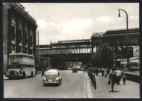 AK Berlin, Bahnhof Friedrichstrasse