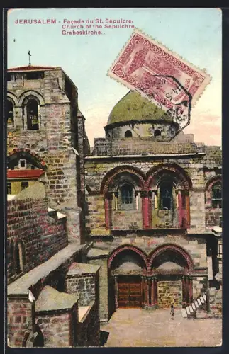 AK Jerusalem, Facade du St. Sepulcre