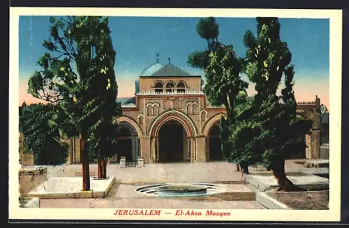AK Jerusalem, Mosquee El-Aksa