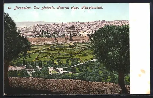 AK Jérusalem, Vue générale