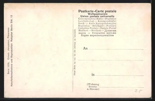 AK Jerusalem, Panorama