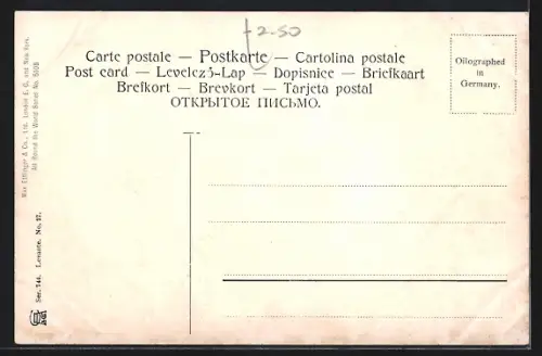 AK Jaffa, Ortsansicht mit Strandmotiv, Boote