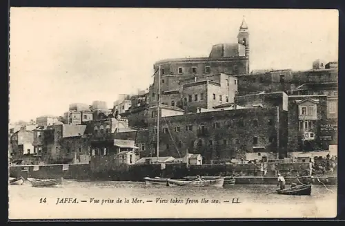 AK Jaffa, Vue prise de la Mer