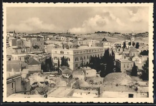 AK Jerusalem, Blick zum österreichischen Hospiz