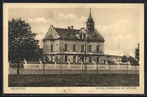 AK Oberkotzau, Katholisches Pfarrhaus mit Betsaal