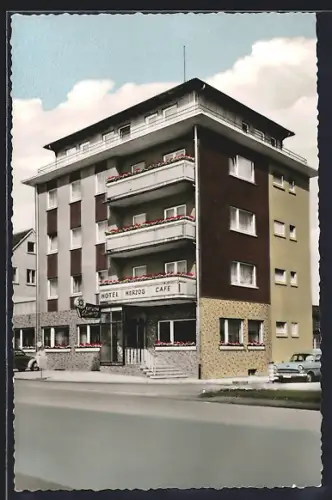 AK Pfuhl bei Neu-Ulm, Hotel und Café-Restaurant Herzog, Inh. Fam. Reischl