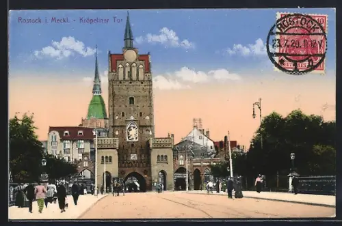 AK Rostock i. Meckl., Kröpeliner Tor