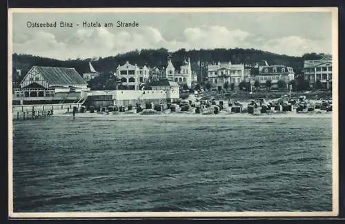 AK Binz, Hotels am Strand
