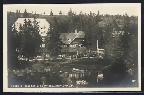 AK Feldberg /Schwarzwald, Hotel und Kurhaus Hebelhof
