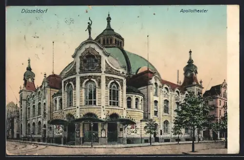 AK Düsseldorf, Blick aufs Apollotheater