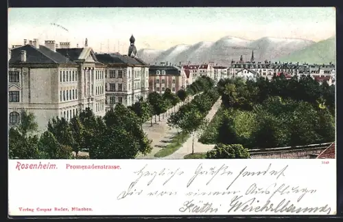 AK Rosenheim, Promenadenstrasse