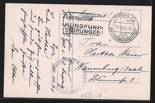 AK Leipzig, Hauptbahnhof mit Strassenbahn