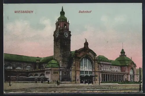 AK Wiesbaden, Hauptbahnhof