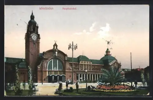 AK Wiesbaden, Hauptbahnhof