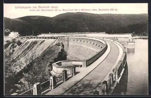 AK Gemünd /Eifel, Urfttalsperre