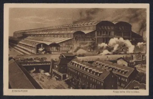 AK Essen-Ruhr, Krupp`sche Werkstätten