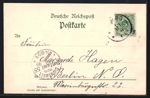 Lithographie Hamburg-Neustadt, Jonashafen