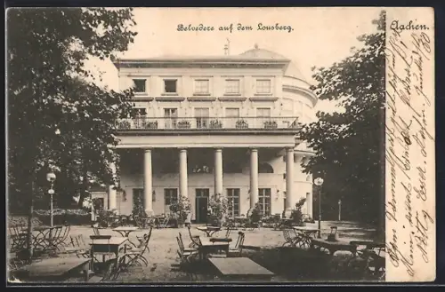 AK Aachen, Belvedere auf dem Lousberg
