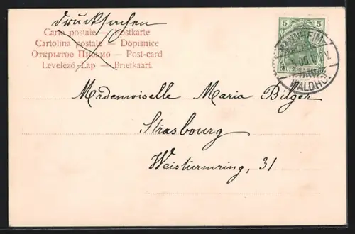 AK Mannheim, Partie am Rheinhafen