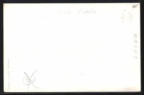 AK Beppu, Strassenpartie mit Geschäften