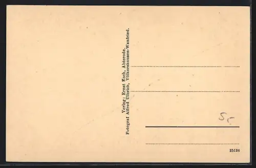 AK Abterode, Ortsansicht mit Meissner