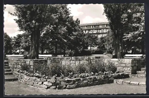 AK Ahlen /Westf., Stadtpark und Krankenhaus
