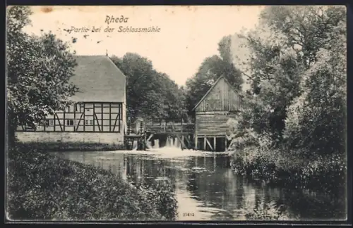 AK Rheda, Partie bei der Schlossmühle