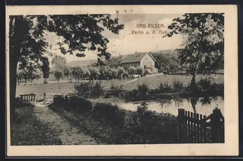 AK Bad Eilsen, Partie a. d. Aue