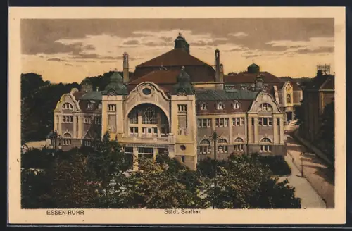 AK Essen, Am Städt. Saalbau