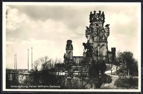 AK Hohensyburg, Kaiser Wilhelm-Denkmal