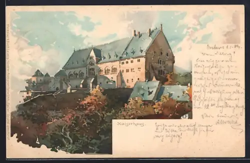 Künstler-AK Meissner & Buch (M&B) Nr.1146: Gebäudeansicht Kaiserhaus