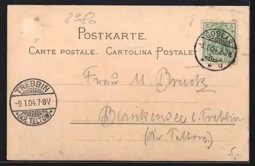 Künstler-AK Meissner & Buch (M&B) Nr.1146: Gebäudeansicht Kaiserhaus