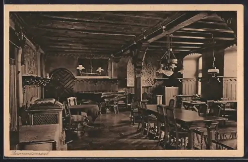 AK Helmstedt /Braunschweig, Kloster St. Marienberg, Innenansicht