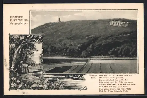 AK Rinteln, Rinteler Klippenturm im Wesergebirge