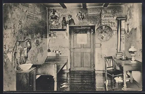 AK Marburg a. l., Universitäts-Karzer, Innenansicht