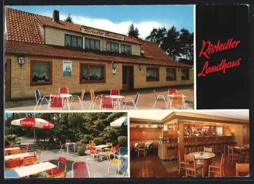 AK Ristedt bei Syke, Gasthaus u. Pension Ristedter Landhaus, Inh. D. Hüneke
