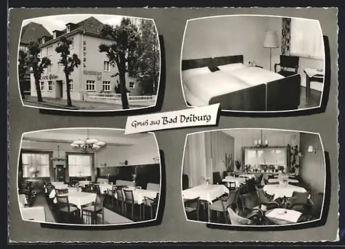 AK Bad Driburg, Hotel Westfälischer Hof, Inh. Geisen