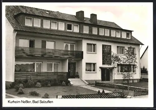 AK Bad Salzuflen, Hotel und Kurheim Nessler auf der langen Tecke 14
