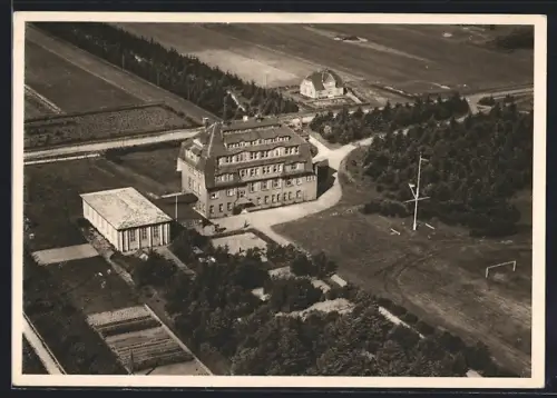 AK Wyk /Föhr, Fliegeraufnahme mit Gasthaus