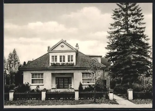 AK Bad Pyrmont, Gasthaus und Pension Villa Regina in der Bahnhofstrasse 40, Inh. Robert Krüger
