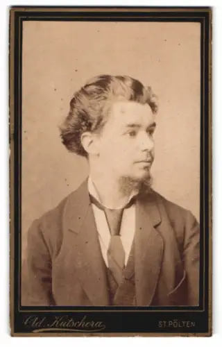 Fotografie Adalbert Kutschera, St. Pölten, Porträt eines jungen Mannes