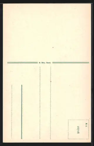 AK Basel, Strassburger-Denkmal
