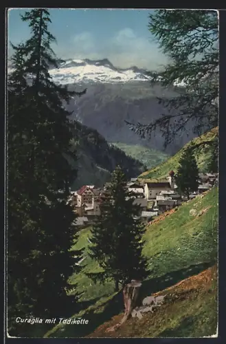 AK Curaglia, Teilansicht mit Tödikette