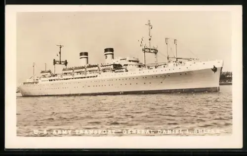 AK Kriegsschiff US Army Transport General Daniel I. Sultan