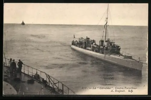 AK Kriegsschiff Carabine, Contre-Torpilleur