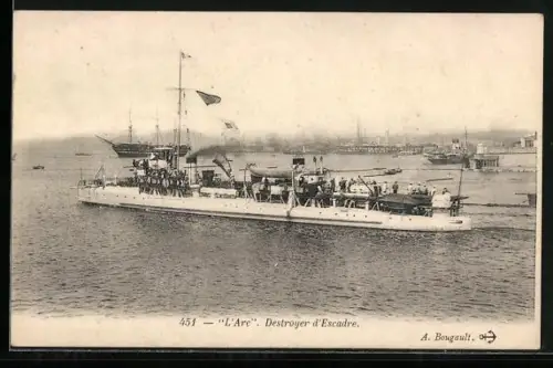 AK Kriegsschiff L`Arc, Destroyer d`Escadre