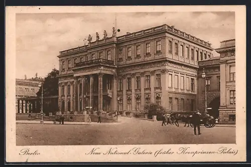 AK Berlin, Neue Nationalgalerie / ehem. Kronprinzenpalais