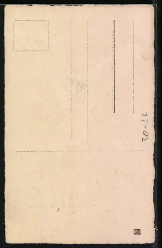 Künstler-AK Adler mit Fahne, Eisernes Kreuz