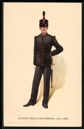 AK Allievo della R. Accademia 1870-1880