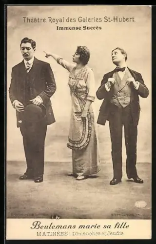 AK Théâtre Royal des Galeries St.-Hubert